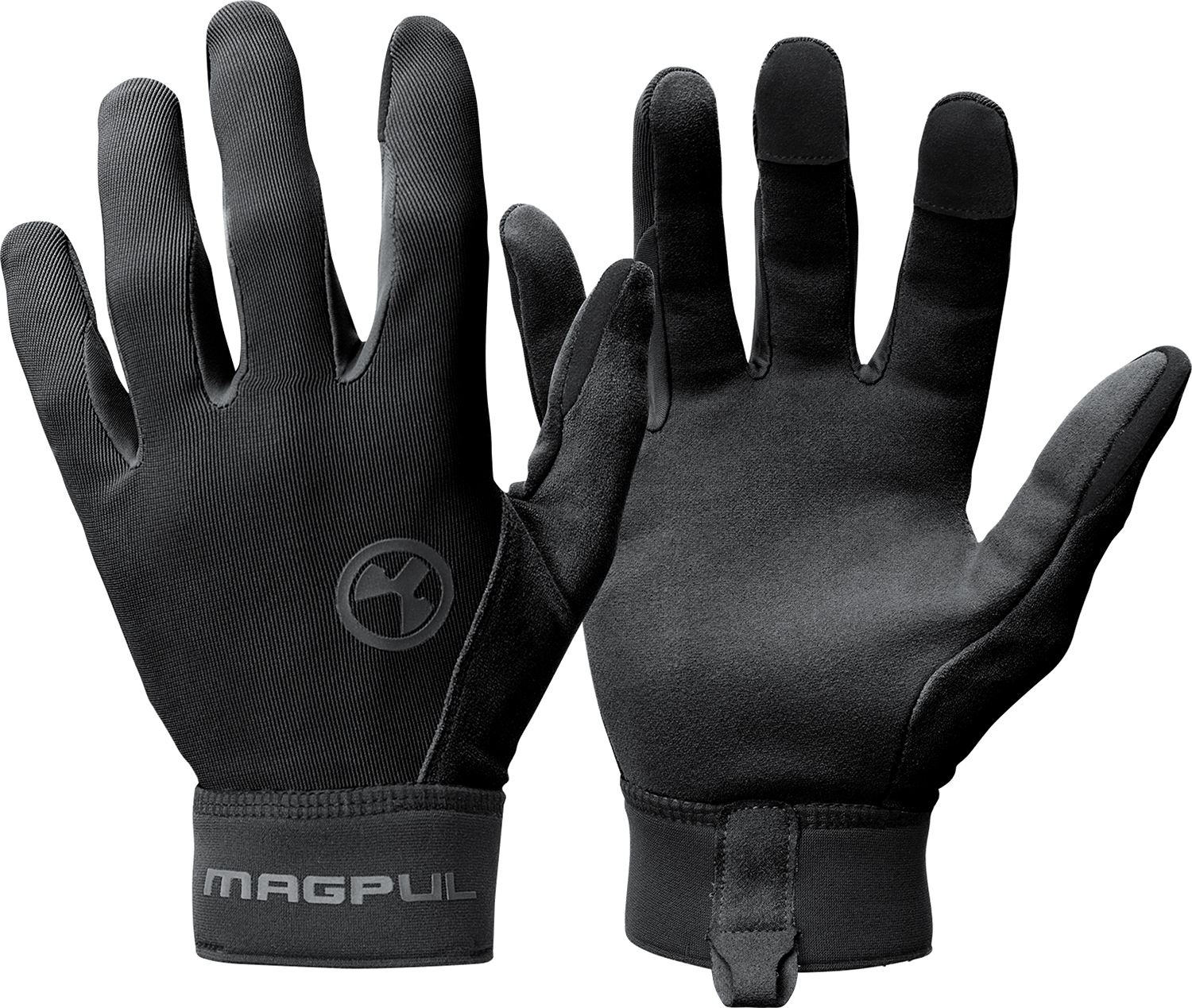 Magpul MAG1014-001 Technical 2.0 Gloves Black Touchscreen Synthetic/Suede Large