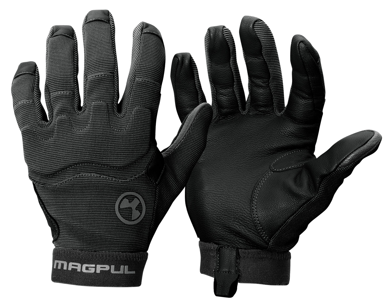 Magpul MAG1015-001 Patrol 2.0 Gloves Black Nylon/Leather Medium