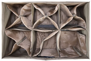 Higdon Outdoors 37124 X-Slot Decoy Bag Universal Tan 600D Polyester 36"L x 24"W x 16"H Holds up to 24 Decoys