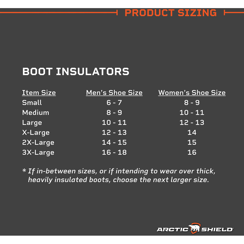 Arctic Shield Boot Insulators Realtree APX 2XL (14-15)