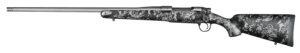 Christensen Arms 8010111300 Mesa FFT 7mm Rem Mag 3+1 22" Threaded Barrel, Tungsten Gray Cerakote, Black with Gray Webbing Stock, Left Hand