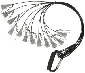 Higdon Outdoors 30321 Battleship Rig  Black 18" Long 12 Pack