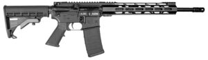 Diamondback DB175AK003 DB15  5.56 NATO 30+1 Black Nitride Black Hardcoat Anodize Aluminum Receiver, 12" M-LOK Handguard, Black A2 Grip