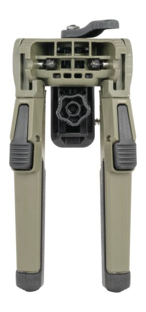 Savage Arms 56451 Sling Swivel Bipod  7.20"-10" High Green Polymer