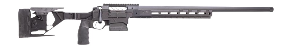 Seekins Precision 11710511F Havak Hit Pro M3 22 Creedmoor 24" Black Heavy Contour Threaded Barrel, Black Armorer Anodized Aluminum Receiver w/Picatinny Rail, Arca Rail Forend, Adjustable Folding Black