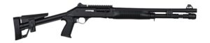 Panzer Arms PAM4TSSBSS M4 Semi-Auto 3" 5+1 18.50" Black Barrel, Black Aluminum Receiver w/Picatinny Rail, Black Skeleton Synthetic Stock & Grip