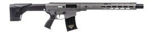 Panzer Arms PAAR12GLF AR12 G5 Semi-Auto 5+1 18.50" Gray Cerakote Aluminum/Polymer Receiver w/Picatinny Rail, M-LOK Handguards, Black Synthetic Stock