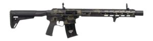 Panzer Arms PAAR12PROBMLF AR12 Pro-L Semi-Auto 3" 5+1 18.50" Black Barrel, Multicam Aluminum Receiver w/Picatinny Rail, M-LOK Handguards, Gray Synthetic Stock, Black Polymer Grip