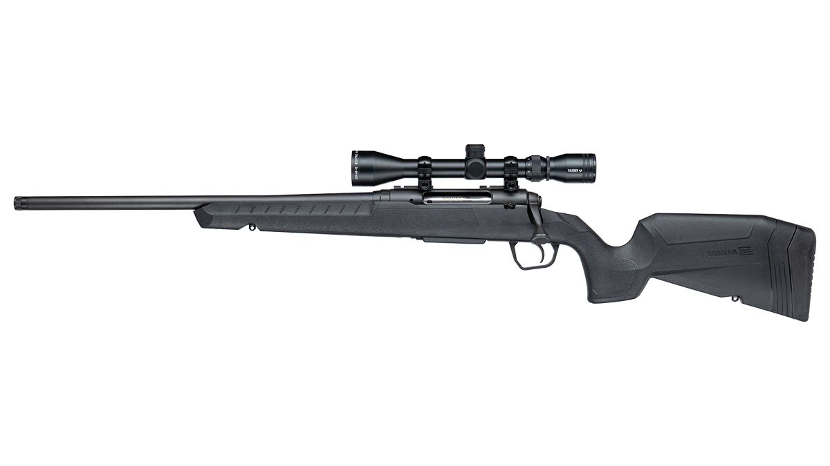 SAVAGE ARMS AXIS 243WIN BL/SYN LH PKG TB