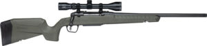 SAVAGE AXIS 2 XP 7MM-08" 20" - THREADED W/3-9X40 BLACK/GREEN