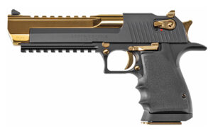 DE L6 44MAG 6" 8RD BLK/GLD