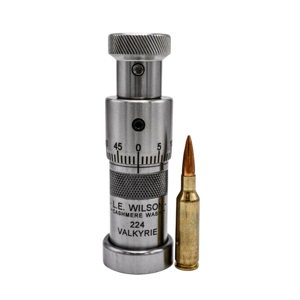 L.E. Wilson Stainless Steel VLD Bullet Seater with Micrometer Adjustment 7mm PRC