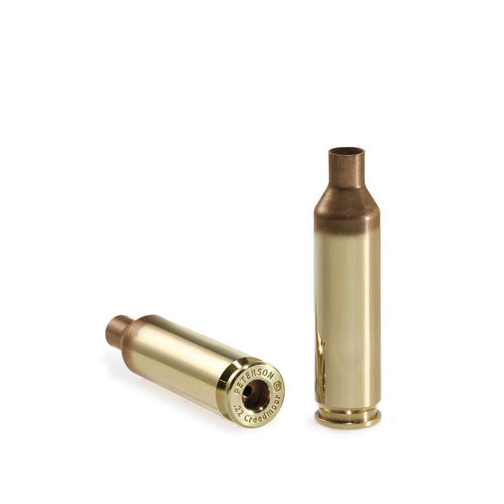 Peterson LRP(Large Rifle Primer) Unprimed Brass 22 Creedmoor - 500/ct