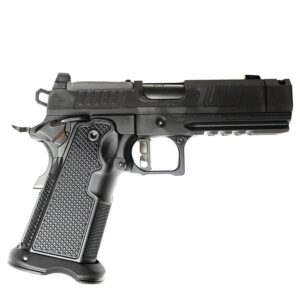 Alpha Foxtrot AF1911-Romulus MOS Adapter Handgun 9mm Luger 20rd Magazines(5) 3.5" Comp Threaded Barrel DLC Black