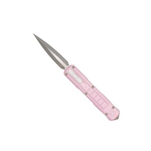 COBRATEC SMALL RAPTOR DAGGER 2.5" NON SERRATED PINK D2 STEEL